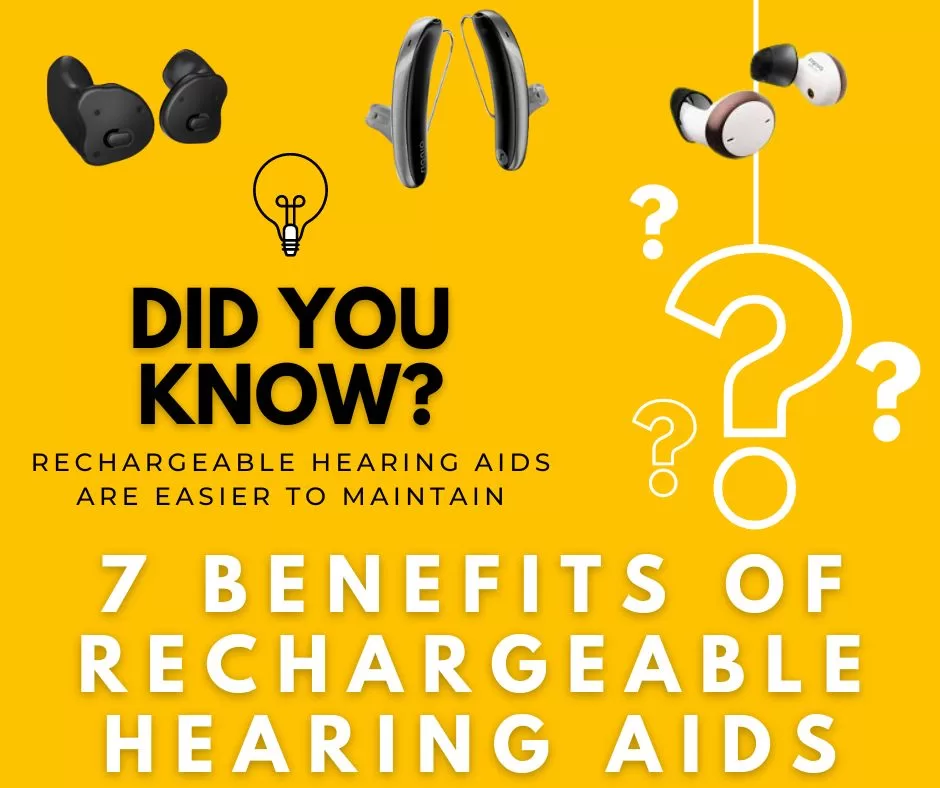 7 Important Reasons To Choose Rechargeable Hearing Aids Amplyclear Hearing And Speech Clinic 0400